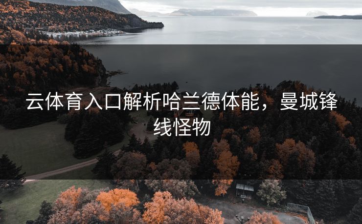 云体育入口解析哈兰德体能，曼城锋线怪物